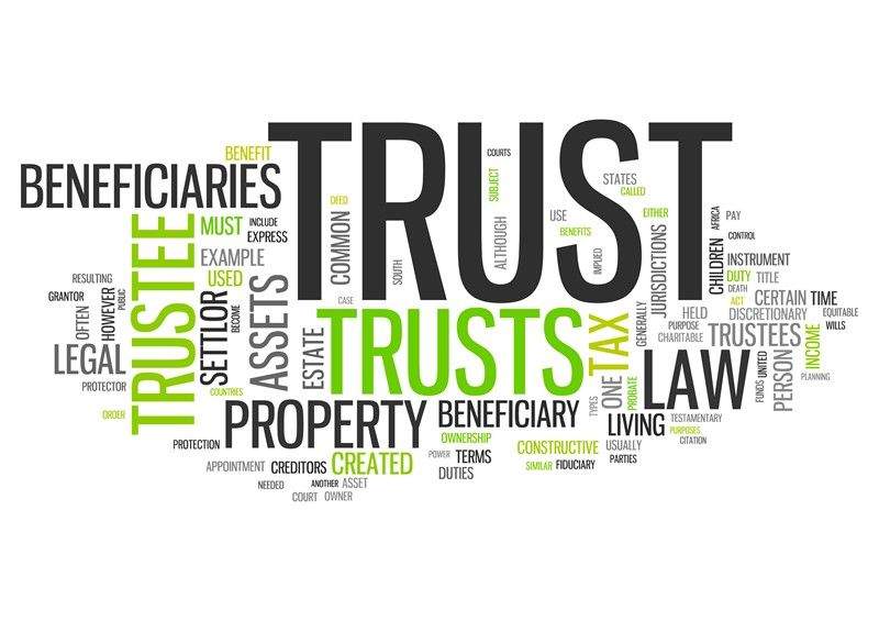 Trusts typography